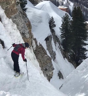 Back to skiing
